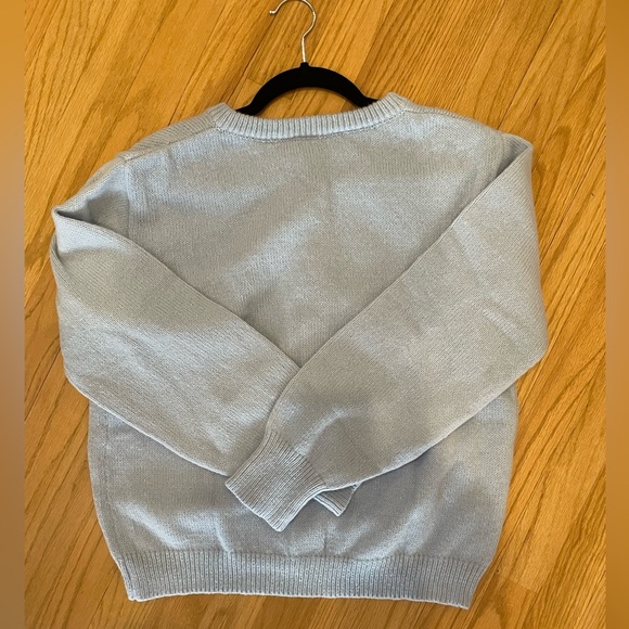 Button Down Knitwear Cardigan Women sweater blue - Picture 8 of 8